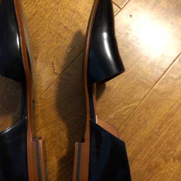 ACNE STUDIOS Leather D'Orsay Flats Size 39 EUC - Picture 8 of 16